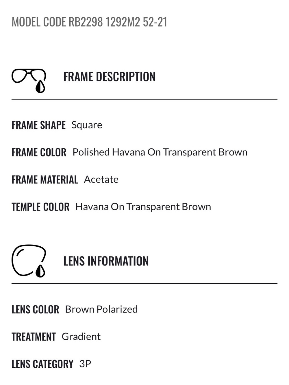 Ray-Ban Tortoiseshell and Brown Gradient Hawkeye Sunglasses - Picture 9 of 9
